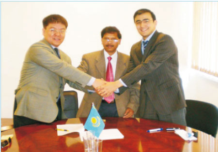 Awarding the Contract for Licoric Extraction Plant