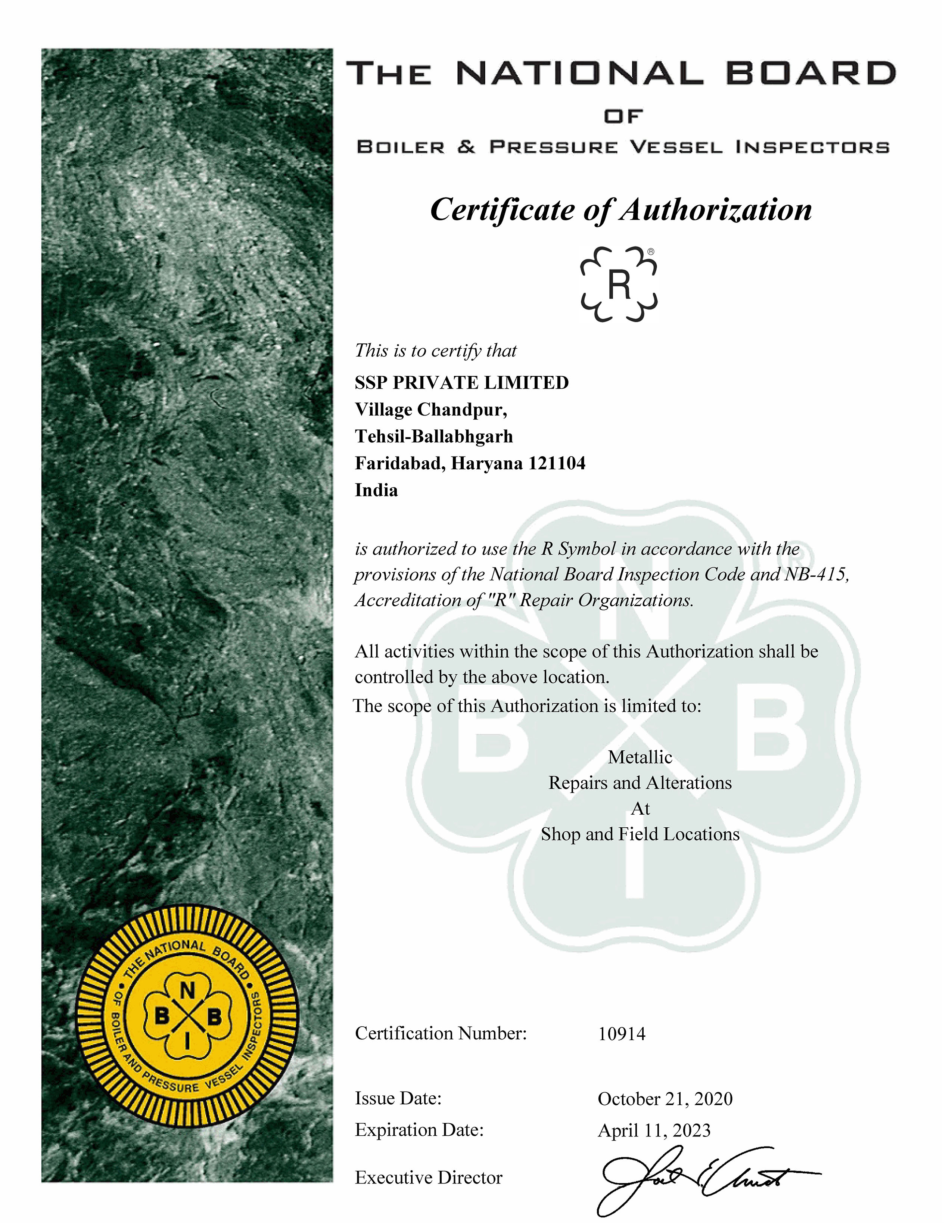 National Board Certificate National Board Certificate