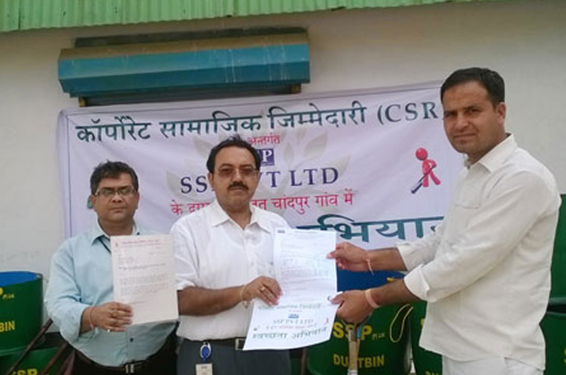 Adoption of Village Chandpur Adoption of Village Chandpur